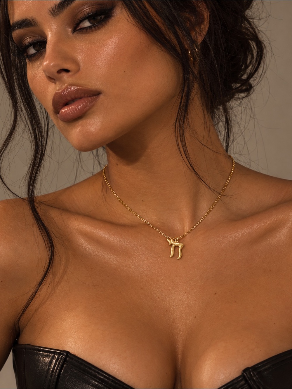 Gold Chai Necklace